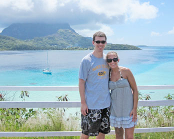 Steve and Jennifer, Honeymoon to Moorea and Bora Bora