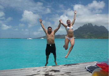 Wally and Tara loved the St. Regis
