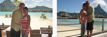 Jonathan and Leah, perfect honeymoon with Pacific for Less