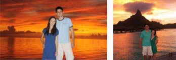 Michael and Jaime, wonderful honeymoon planed with Pacific for Less